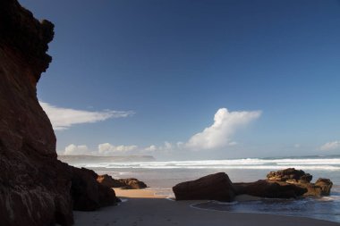 Sahilin güzel manzarası