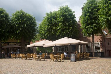 Hollanda 'da küçük bir köyün mahallesi.