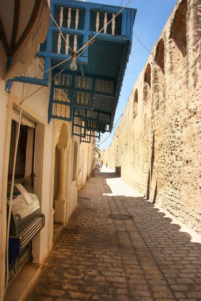 Uitzicht Arabische Oude Stad Straat — Stockfoto