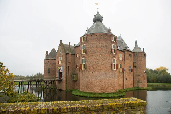 Schloss Ammersoyen Liegt Ammerzoden — Stockfoto