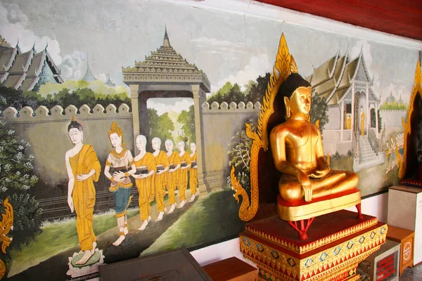 Тайська Архітектура Скульптурами — стокове фото