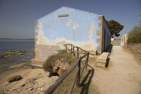 Altes Holzhaus Meer — Stockfoto