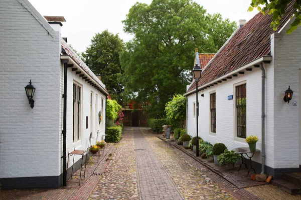 Die Nachbarschaft Eines Kleinen Dorfes Niederlande — Stockfoto