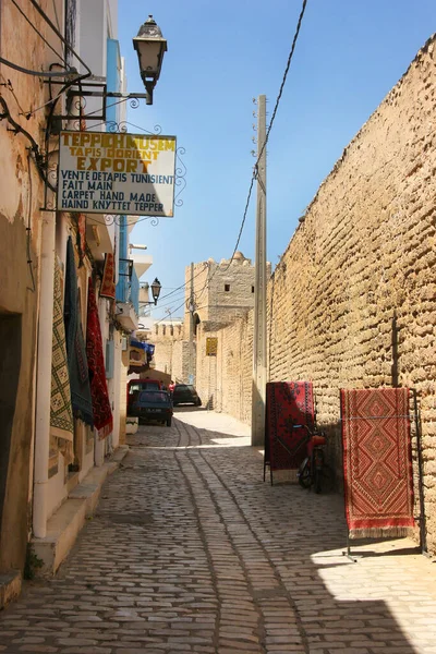 Vista Para Rua Árabe Cidade Velha — Fotografia de Stock