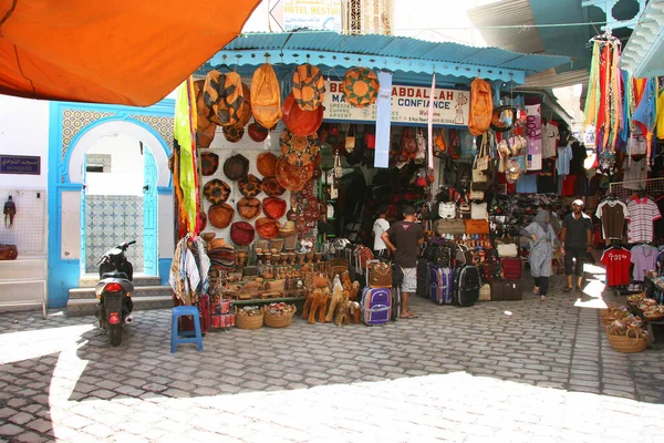 Blick Auf Den Arabischen Altstadtmarkt — Stockfoto