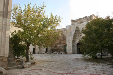 Eski kalıntılar manzara, seyahat konsepti