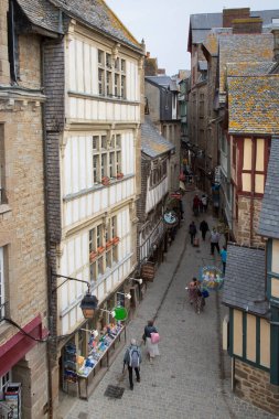 Ortaçağ mimarisinin güzel manzarası  