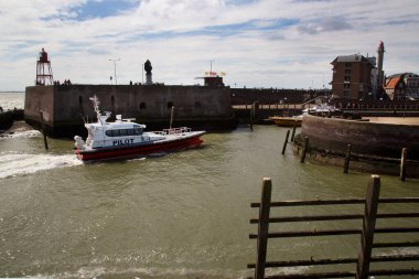 Avrupa 'da deniz kıyısındaki kale