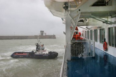 Feribot güvertesi manzarası