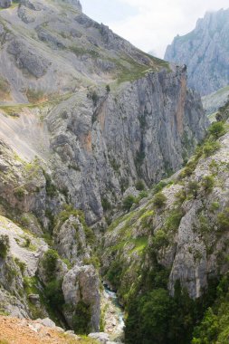 Dağların güzel manzarası