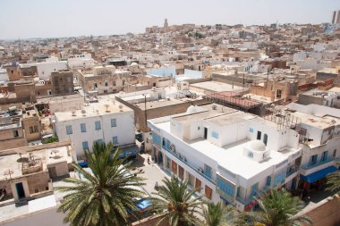 Eski Arap kasabasının güzel manzarası 