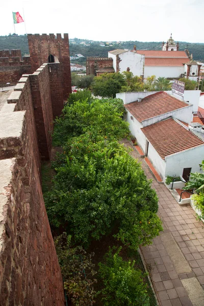 シルヴェス城 Castle Silves ポルトガル領アルガルヴェ地方のシルヴェス自治体の市民教区にある城である — ストック写真