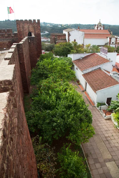 Castillo Silves Castillo Parroquia Civil Silves Municipio Silves Algarve Portugués —  Fotos de Stock