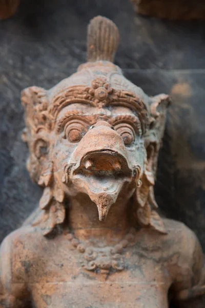 Balinese Hindu Religious Mythical Image Figure Statue Entrance Temple Religious — Stock Photo, Image