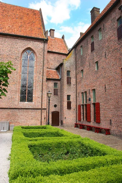 Hof Altem Historischen Gebäude — Stockfoto