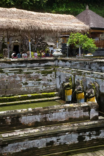 Maison Balinaise Traditionnelle Dans Village — Photo