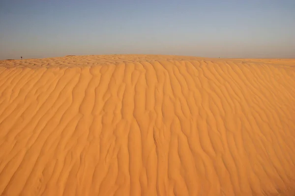 Sanddünen Der Wüste — Stockfoto