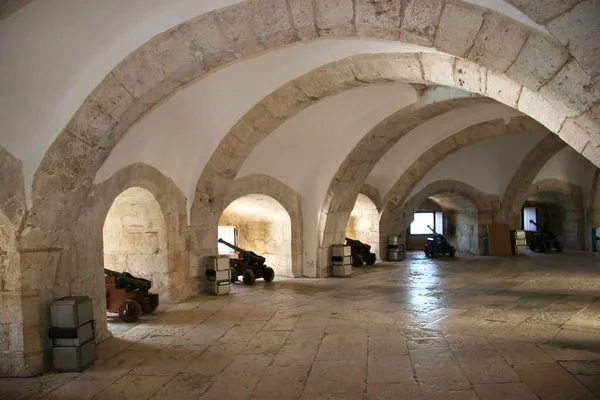 Interior Old Fortress — Stockfoto
