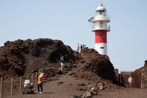 Lighthouse Coast Atlantic Ocean — Stock Photo, Image