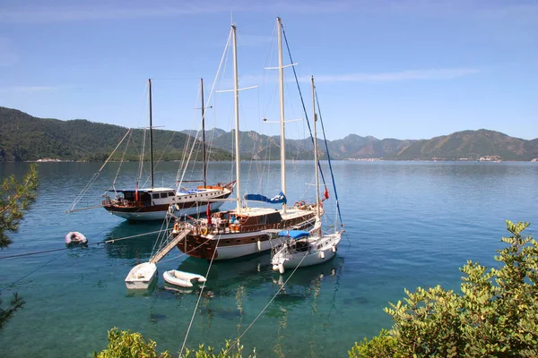 Vue Panoramique Sur Paysage Portuaire — Photo