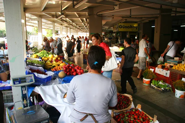 Mercado Callejero Tradicional Ciudad — Foto de Stock