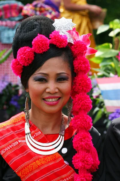 Traditionelles Thailändisches Fest Auf Bali Indonesien — Stockfoto