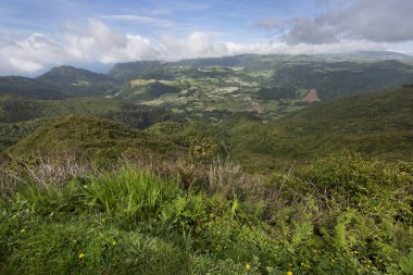 Dağların güzel manzarası