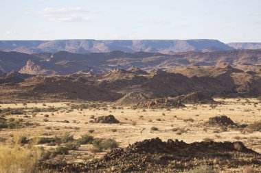 Dağların güzel manzarası