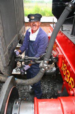 Klasik tren istasyonu, Horsted Keynes.