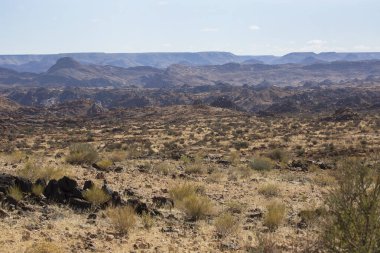 Dağların güzel manzarası