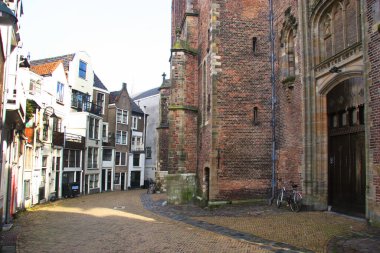 güzel mimari eski Avrupa kasabası 