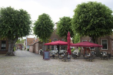 Hollanda 'da küçük bir köyün mahallesi.