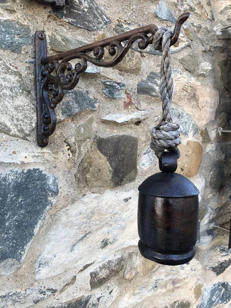 Стара Іржава Залізна Лампа Вулиці — стокове фото