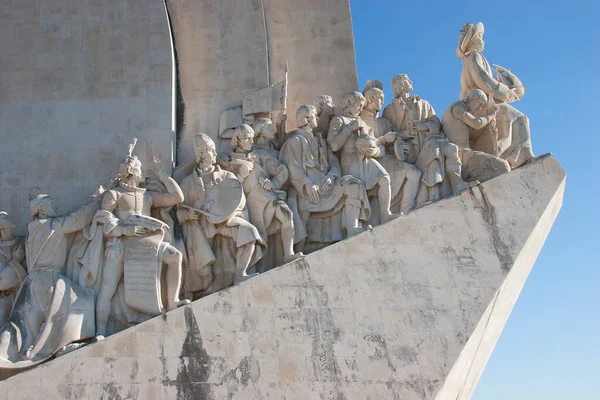 Padrao Dos Descobrimentos Felfedezések Emlékműve Lisszabon Portugália — Stock Fotó