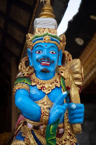 Bir Tapınağın Dini Bir Yerin Girişi Için Balili Hindu Mitolojik — Stok fotoğraf
