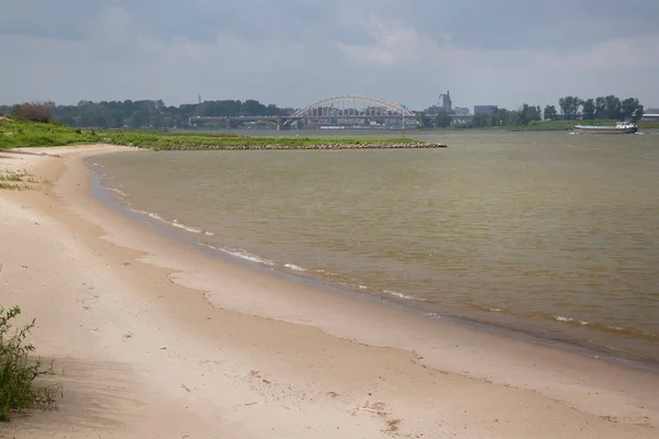 Uitzicht Een Prachtig Stedelijk Strand — Stockfoto