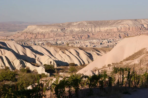 Słynne Starożytne Skalne Mieszkania Cappadocia Turcji — Zdjęcie stockowe