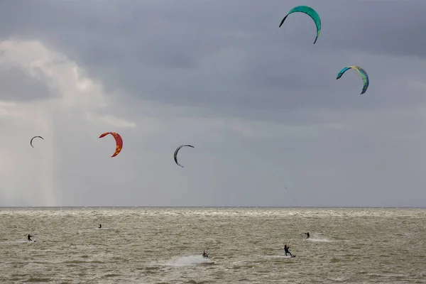 Kite Surf Mare Sport Acquatici — Foto Stock