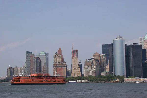 Ciudad Nueva York Skyline Con Rascacielos —  Fotos de Stock