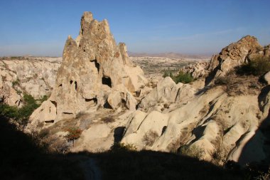 Kapadokya hindisinin vadisinin güzel manzarası