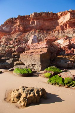 Güzel sahil manzarası