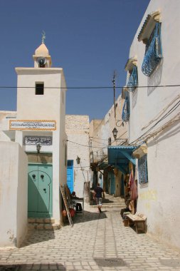 Arap mahallesinin manzarası