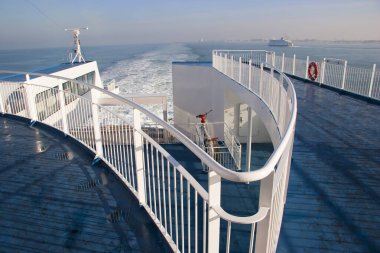 Rıhtıma gelen geminin görüntüsü