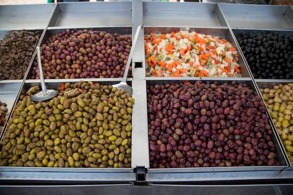 Diferentes Tipos Frutas Mercado — Foto de Stock