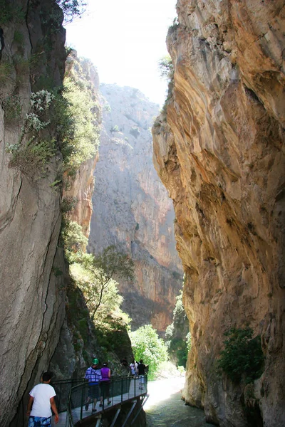 洞中美丽的风景 — 图库照片