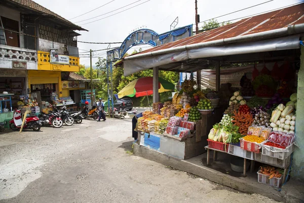 Street Market Jelenet Thaiföldön Utazás Lövés — Stock Fotó