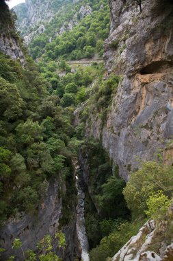 Dağların güzel manzarası