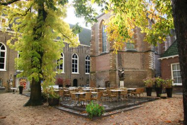 Güzel tarihi binaların manzarası