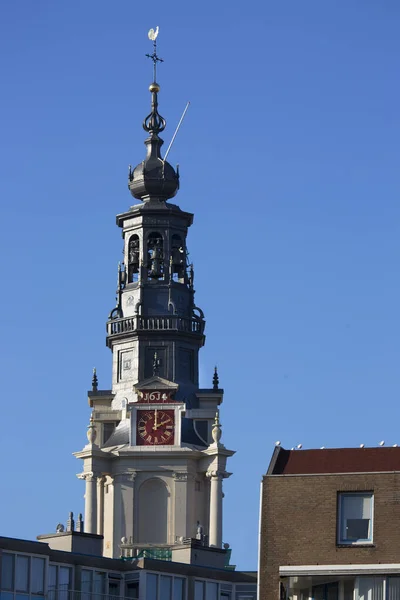 Igreja Histórica Zuiderkerk Sul Centro Cidade Amsterdã — Fotografia de Stock