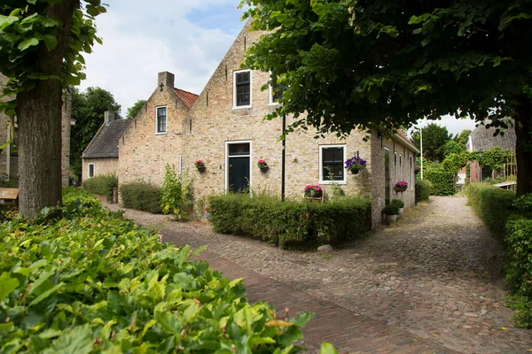 Die Nachbarschaft Eines Kleinen Dorfes Niederlande — Stockfoto